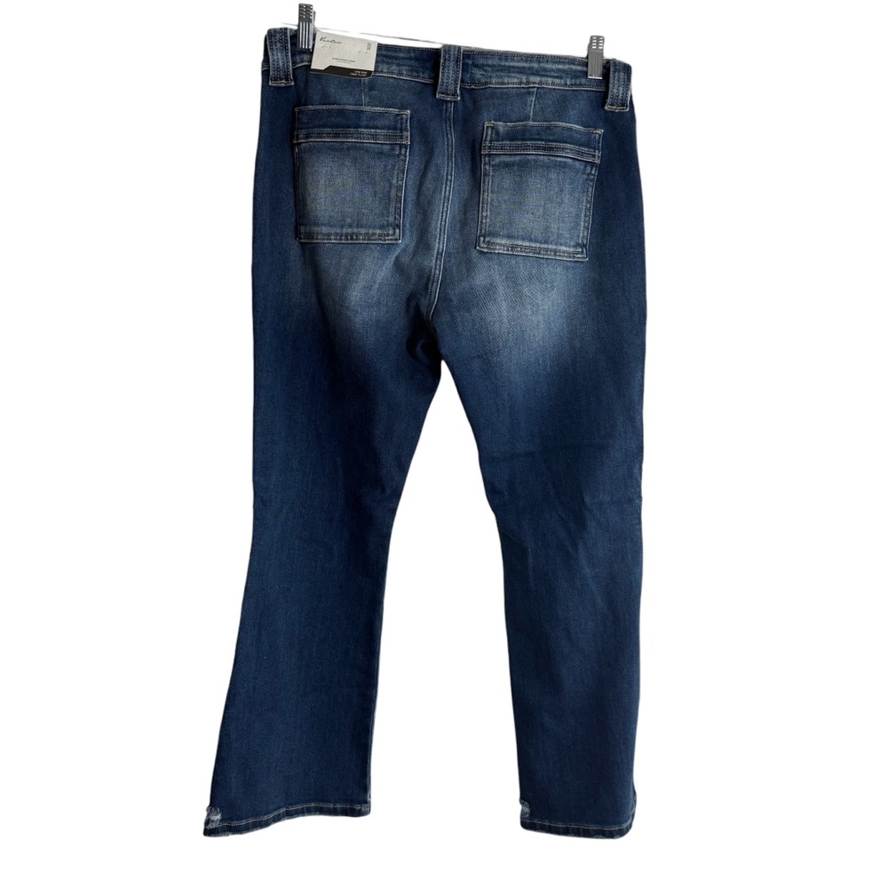 KANCAN NWT Low Rise Crop Flare Jeans in Size 15/31 — NWT — On Trend!!! - Picture 4 of 14